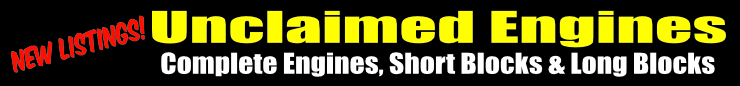 Unclaimed Engines & Shorts
